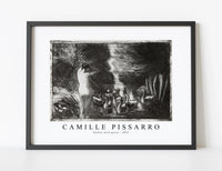 Camille Pissarro - Bather with geese 1895