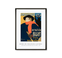 Henri De Toulouse–Lautrec - Ambassadeurs Aristide Bruant dans son cabaret 1892