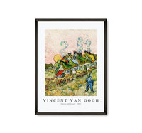 Vincent Van Gogh - Houses and Figure 1890