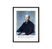 Mary Cassatt - Portrait of a man 1879