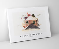 Charles demuth - Houses with Red-1917