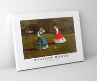 Winslow Homer - A Game of Croquet 1866