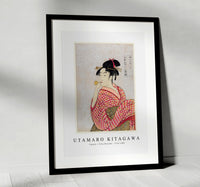 Utamaro Kitagawa - Poppen o Fuku Musume 1753-1806