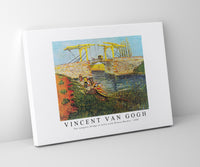 Vincent Van Gogh - The Langlois Bridge at Arles with Women Washin 1888