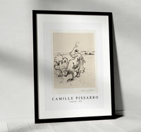 Camille Pissarro - Cowherder 1899