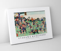 Utagawa Kuniyoshi - Kawanakajima no Kassen 1798-1861