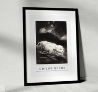 Odilon Redon - When Life Was Awakening in the Depths of Obscure Matter 1883