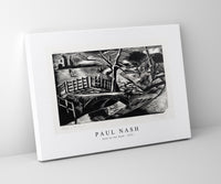 Paul Nash - Dyke by the Road (1922)