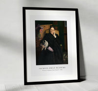 Jacques Emile Blanche - Portrait of Madame Emile Blanche (1890)