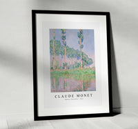 Claude Monet - Poplars, Pink Effect 1891