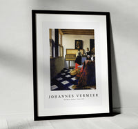 Johannes Vermeer - The Music Lesson 1662-1665