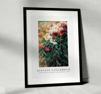 Gustave Caillebotte - Chrysanthemums in the Garden at Petit–Gennevilliers 1893