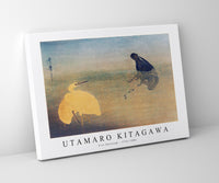 Utamaro Kitagawa - U to Shirasagi 1753-1806