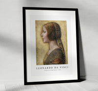Leonardo Da Vinci - Profile of a Young Fiancée 1495