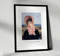 Jacques Emile Blanche - The Pink Capeline (1883)