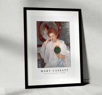 Mary Cassatt - Denise at Her Dressing Table 1908-1909