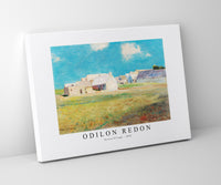 Odilon Redon - Breton Village 1890