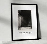 Odilon Redon - I Saw a Flash of Light. Large and Pale 1896