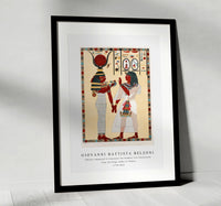 Giovanni Battista Belzoni - Tableau supposed to represent the Goddess Isis illustration from the kings tombs in Thebes 1778-1823