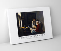 Johannes Vermeer - Girl Interrupted at Her Music 1660-1661