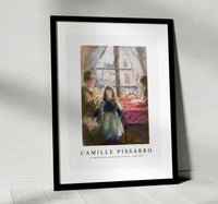 Camille Pissarro - At the Window, rue des Trois Frères 1878-1879