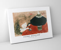 Pierre Bonnard - Child with Lamp (1896)