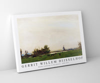 Gerrit Willem Dijsselhof - Meadow Landscape on the Spaarne 1890-1919