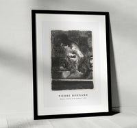 Pierre Bonnard - Woman standing in her bathtub (1925)