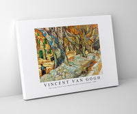 Vincent Van Gogh - The Large Plane Trees (Road Menders at Saint-Rémy) 1889