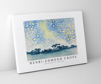 Henri Edmond Cross - Landscape with Stars 1905-1908