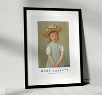 Mary Cassatt - Child in a Straw Hat 1886