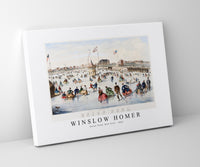 winslow homer - Union Pond, New York-1862