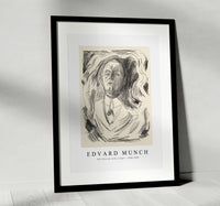 Edvard Munch - Self-Portrait with a Cigar 1908-1909