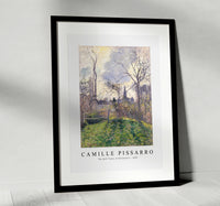 Camille Pissarro - The Bell Tower of Bazincourt 1885