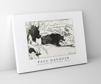 Paul Gauguin - Two Washing Women Wash Clothes by Water 1900-1939