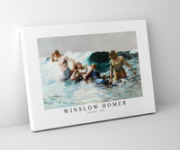 winslow homer - Undertow-1886