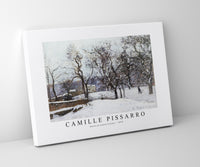 Camille Pissarro - Snow at Louveciennes 1870
