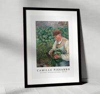 Camille Pissarro - The Gardener - Old Peasant with Cabbage 1883-1895