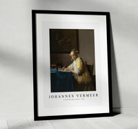 Johannes Vermeer - A Lady Writing a Letter 1665