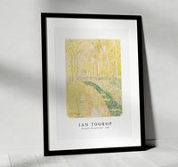 Jan Toorop - Navigates between trees (1980)