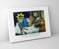 Paul gauguin - Still Life with Teapot and Fruit 1896