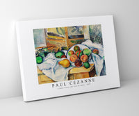 Paul Cezanne - A Table Corner (Un coin de table) 1895