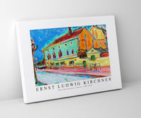 Ernst Ludwig Kirchner - Dance Hall Bellevue, obverse 1909-1910