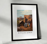 winslow homer - Home, Sweet Home-1863