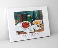 Paul Cezanne - Still Life With Cherries And Peaches 1885-1887
