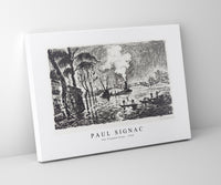 Paul Signac - The Flooded Seine (1910)