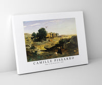 Camille Pissarro - Hagar in the Wilderness 1835