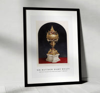 Sir Matthew Digby Wyatt - Gold vase enriched with jewels and enamels 1820-1877