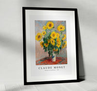 Claude Monet - Bouquet of Sunflowers 1881
