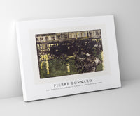 Pierre Bonnard - Some Aspects of Life in Paris, 11 A Street on a Rainy Evening (1898)